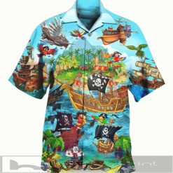 Pirates It’s A Pirate Life For Me Edition Hawaiian Shirt
