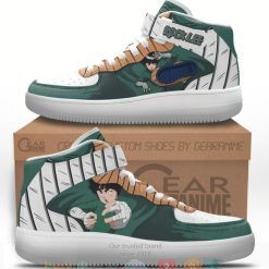 Rock Lee Naruto Anime High Air Force Shoes