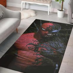 Spiderman Inside Venom Art Rug Carpet Home Decor