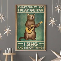 That's What I Do Guitar Poster