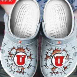 Utah Utes Clog Crocs Crocband Shoes, Men, Women, Model