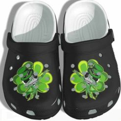 Shamrock Jack St Patricks Day Clog Crocs Crocband Shoes, Men, Women, Model