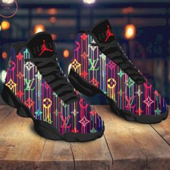 Louis Vuitton Air Jordan 13 Multicolor Sneakers Shoes