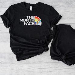 LGBT The North Face Pride logo shirt