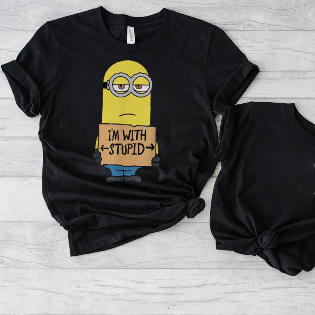Minions I’m With Stupid T Shirt