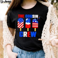 The Cousin Crew 4th Of July Us Flag Popsicle T Shirt