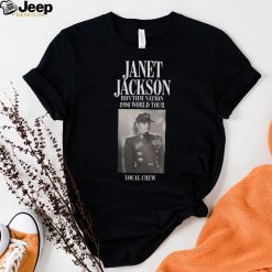 Official Janet Jackson Rhythm Nation 1990 World Tour Local Crew Shirt