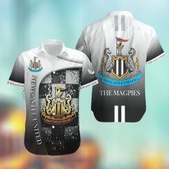 Newcastle United 3D The Magpies Hawaiian Shirt