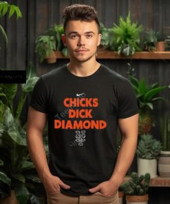 Chicks Dick Diamond SNY Mets T Shirt