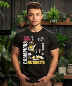Denver Nuggets Rocky The Mountain Lion Western Conference 2023 Champions Bring It In Shirt
