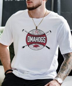Official Logo Arkansas Razorback Omahogs Crossed Bats 2023 Champions T shirt