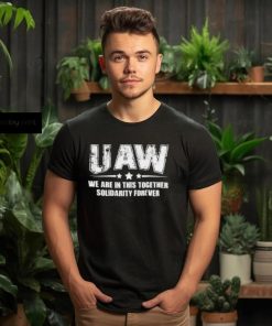 Uaw We Are In This Together Solidarity Forever Hoodie shirt